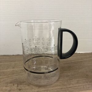 Bodum Latteo Milk Whisp Frother‎ Glass Handle Replacement Glass Only 250m 8oz